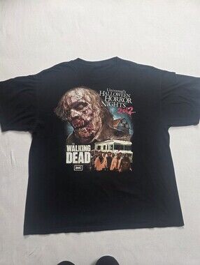 2012 Universal Halloween Horror Nights Walking Dead Graphic T-Shirt